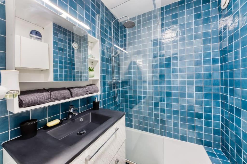 Studio Vue Direct Sur Le Port De Cergy, Parking Prive Gratuit 외부 사진