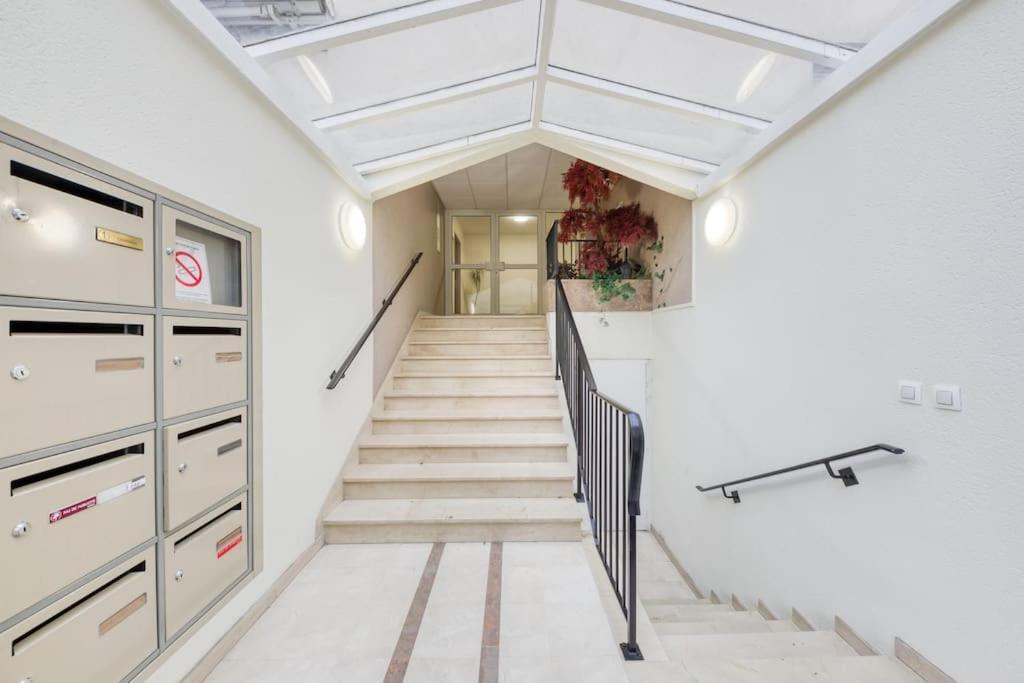 Studio Vue Direct Sur Le Port De Cergy, Parking Prive Gratuit 외부 사진